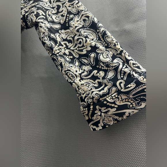 Diane von Furstenberg women midi white and black dress - Picture 3 of 5